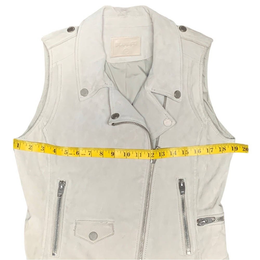 BLANK NYC, Genuine Suede Moto vest - Picture 9 of 10